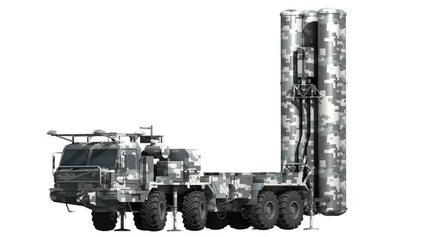 Système Missiles Sol Air Mobile S300 Illustration Rendue — Photo