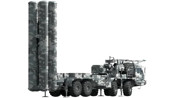 Mobiles Boden Luft Raketensystem S300 Darstellung — Stockfoto