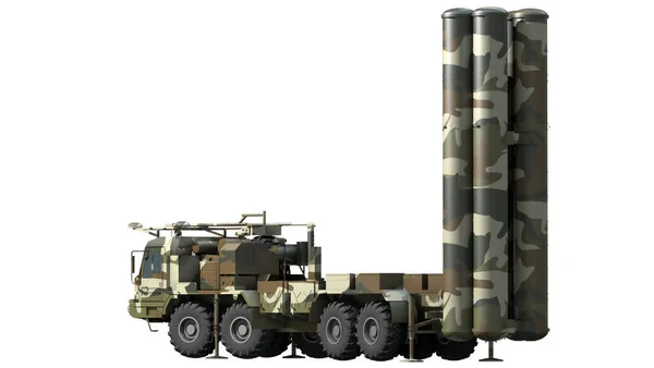 Système Missiles Sol Air Mobile S300 Illustration Rendue — Photo