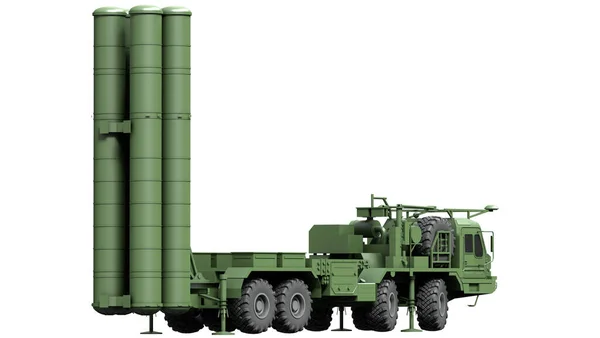 Système Missiles Sol Air Mobile S300 Illustration Rendue — Photo