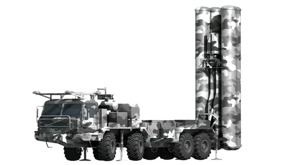 Mobil yüzeyden hava füze sistemine S300 - 3d Resim