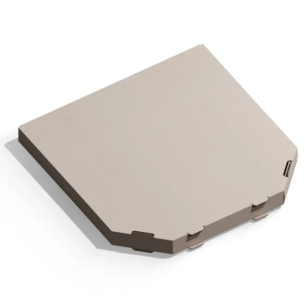 Pizza Kutusu Kapalı - 3D Resim Hazırlama