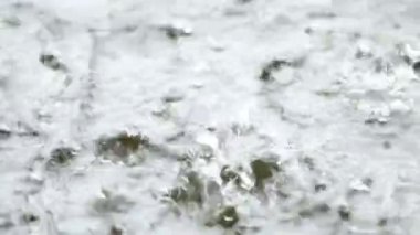 Chaingmai Tayland 'da yağmur yağıyor.