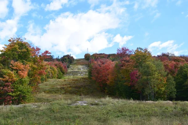 Outono Região Quebecs Laurentides — Fotografia de Stock