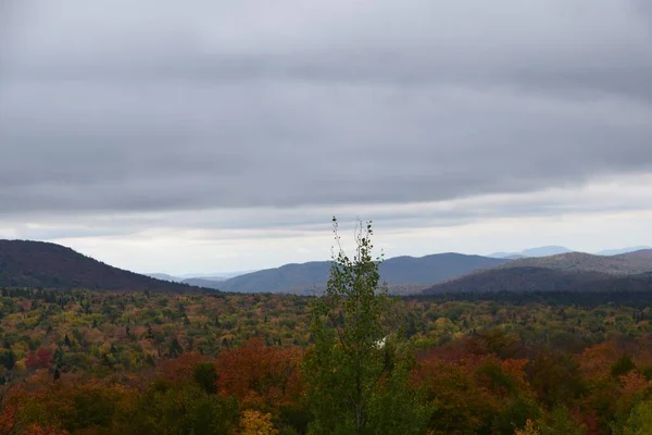 Outono Região Quebecs Laurentides — Fotografia de Stock