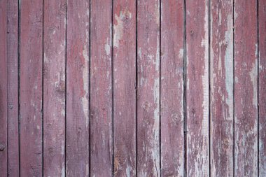 Tahta tahtalar bir araya getirilmiş, eski soyulmuş boya, arka plan ve doku..