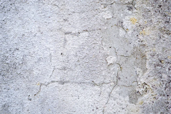 Parede Concreto Rachado Coberto Com Superfície Cimento Cinza Como Fundo — Fotografia de Stock