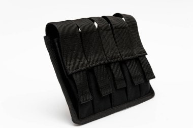 Askeriyenin boşaltma yeleği, askerlerin beyaz arka planda boşaltımı, tecrit.