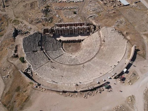 Hierapolis Dal Greco Significa Città Santa Una Delle Città Antiche — Foto Stock