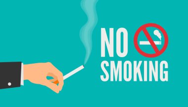 Sigara içen adam elinde sigara ve imza tutamaz.