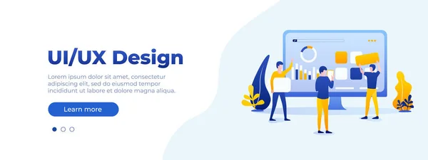 Conceito Design Banner Vetor Ilustração Isométrica Conceito Para Seu Site — Vetor de Stock