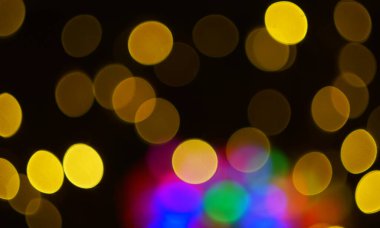                       Ana odak noktası soyut sahte fotoğrafçılık, ışıklar sahte         