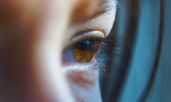Oczy Dziewczyny Oczy Dziewczyny — Zdjęcie stockowe