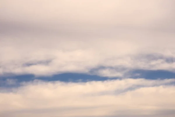 Blue Sky Clouds Blurred Background — Stockfoto
