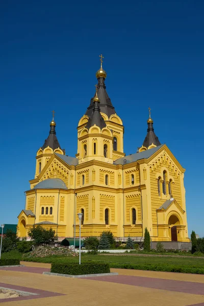 Catedral Alexander Nevsky Nizhny Novgorod —  Fotos de Stock