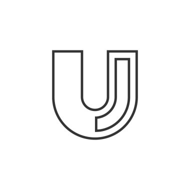 Mıknatıs simgesi düz stil. Beyaz izole edilmiş arkaplanda vektör illüstrasyonunu göster. Elektromanyetik iş konsepti.