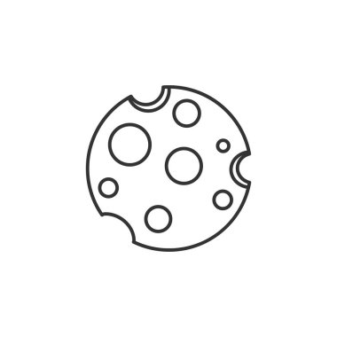 Peynir dilimi simgesi düz stil. İzole edilmiş arka planda süt besin vektör çizimi. Kahvaltı imzası iş konsepti.