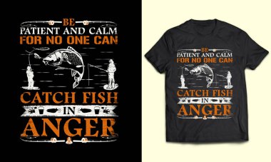 Balıkçı gömleği tasarımı balıkçı su nehri açık hava sporları yaz tatili