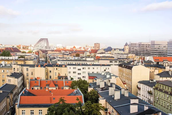 Vista Desde Ventana Paisaje Urbano — Foto de Stock