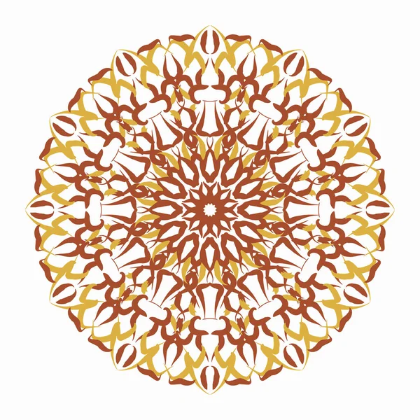 Decorative Floral Mandala — Stock Vector