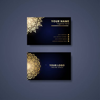 Çiçekli klasik bir tebrik kartı şablonu tasarımı