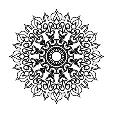 Orijinal Retro Indian Mandala Elementleri