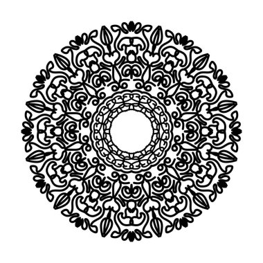 Orijinal Retro Indian Mandala Elementleri