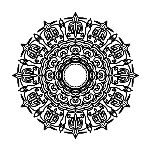 Original Retro Indian Mandala Elements — Stock Vector