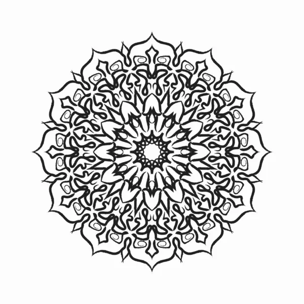 Mandala Vector Element Rond Ornament Decoratie — Stockvector