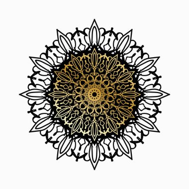 Lüks Hindistan Süslü Mandala Tasarımı