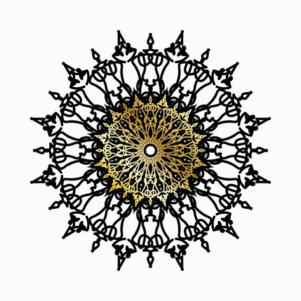 Design Mandala Indiano Ornamentale Lusso Grafiche Vettoriali
