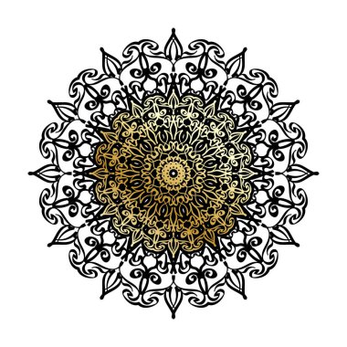 Lüks Hindistan Süslü Mandala Tasarımı