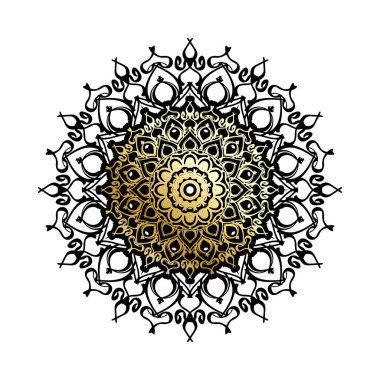 Lüks Hindistan Süslü Mandala Tasarımı