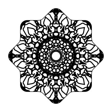 Yıldızlardaki güzel mandala.