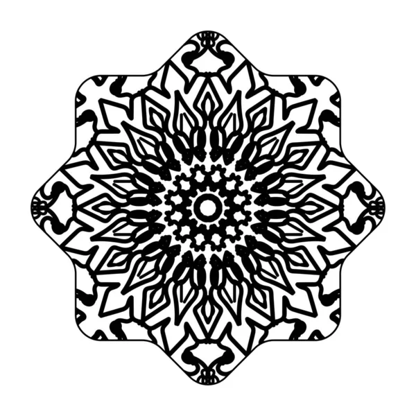 Mooie Mandala Sterren — Stockvector