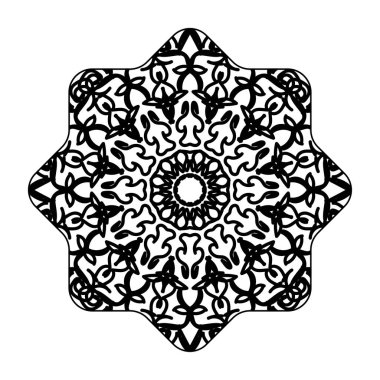 Yıldızlardaki güzel mandala.