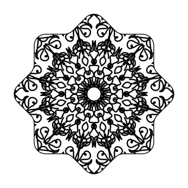 Yıldızlardaki güzel mandala.
