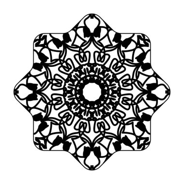 Yıldızlardaki güzel mandala.