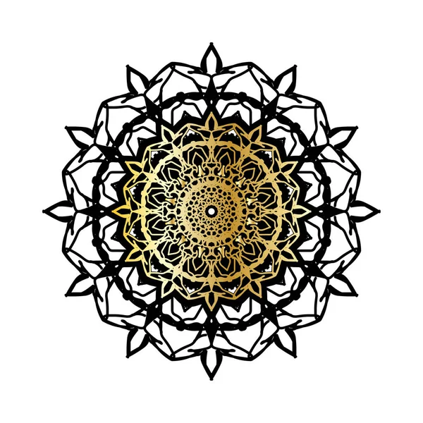 Gyönyörű Mandala Csillagokban — Stock Vector