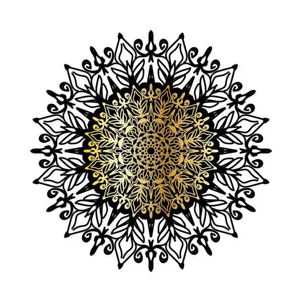 Gyönyörű Mandala Csillagokban — Stock Vector