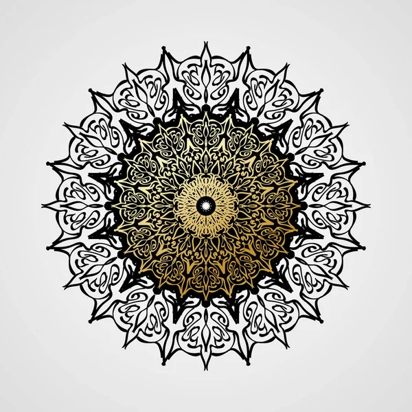 Lüks Hindistan Süslü Mandala Tasarımı