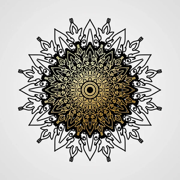 Lüks Hindistan Süslü Mandala Tasarımı