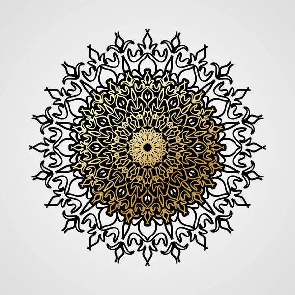 Lüks Hindistan Süslü Mandala Tasarımı