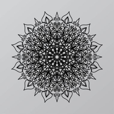 Tarihi davet kartı tasarım kına dövme tarzda kaydedin. Dekoratif mandala baskı, poster, kapağı, broşür, el ilanı, afiş için.