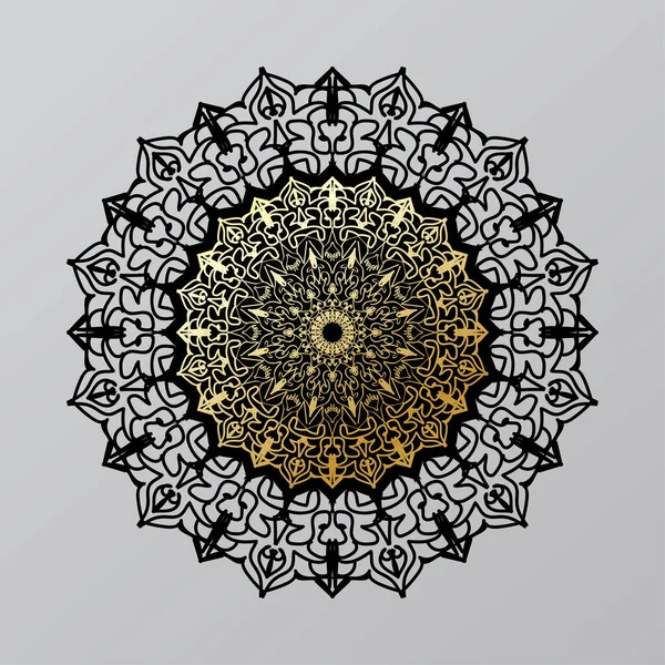 Dekorativa Begrepp Abstrakt Mandala Illustration Royaltyfria illustrationer