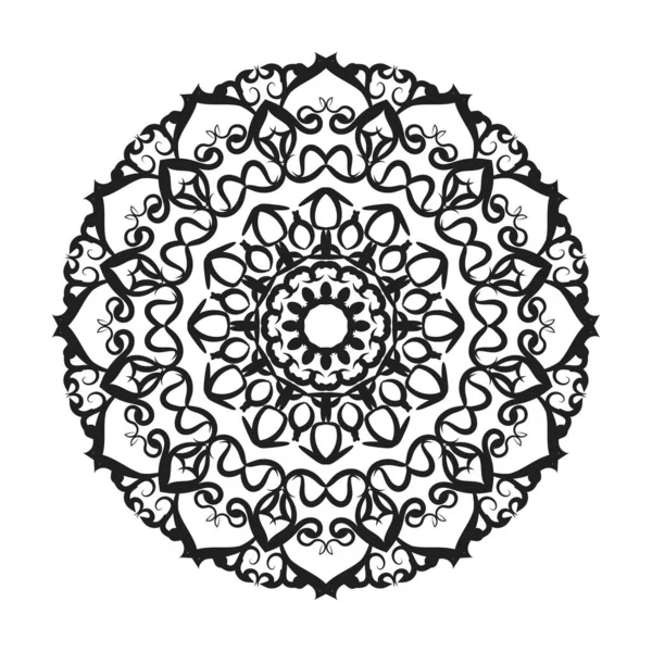 Vektor Kolo Abstraktní Kruh Mandala Styl — Stockový vektor