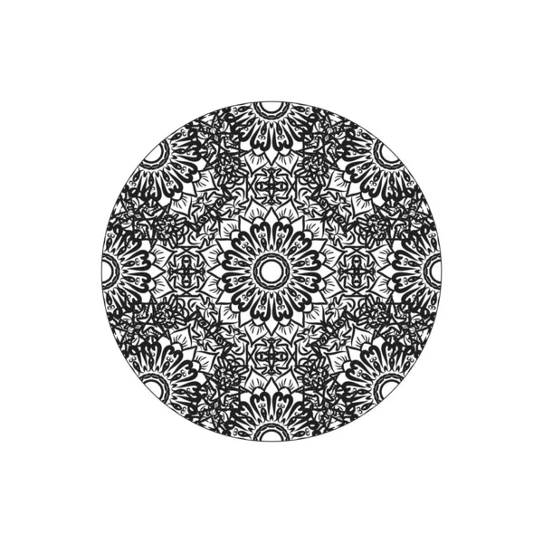 Vector Abstract Circle Mandala Style — Stock Vector
