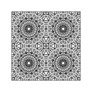 Dikişsiz desen çiçek süsleme