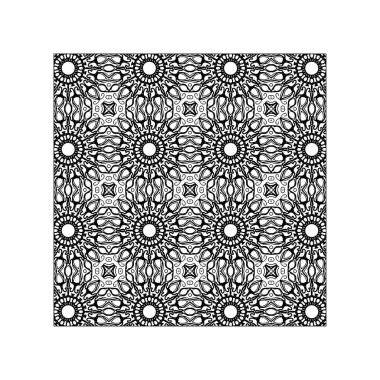 Dikişsiz desen çiçek süsleme