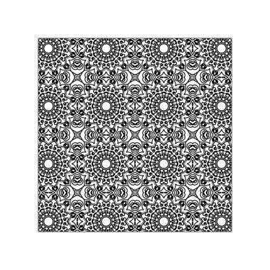 Dikişsiz desen çiçek süsleme